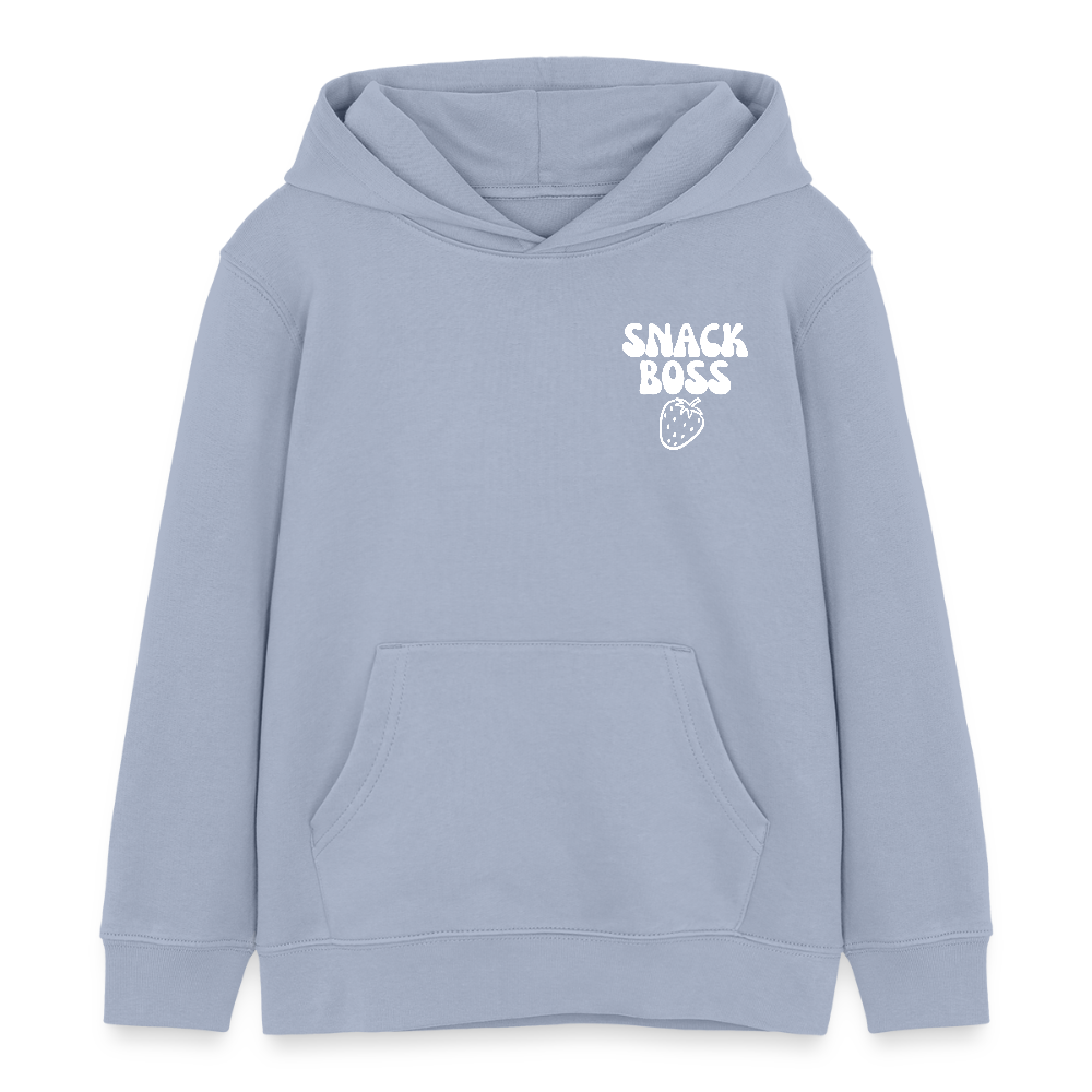 Snack Boss Strawberry | Kinder Pulli |100% Cotton - lavender-violet