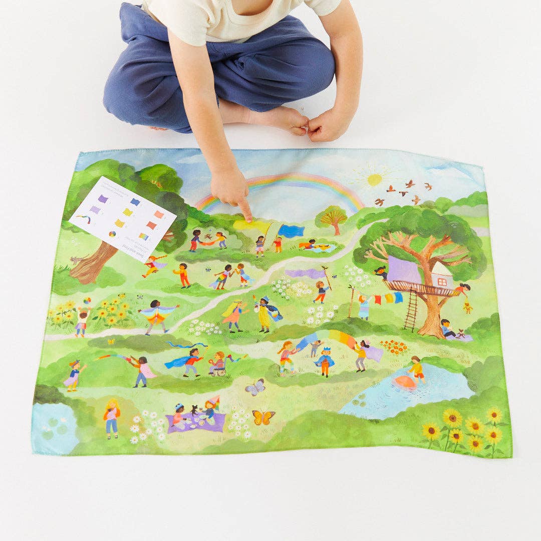 30 Möglichkeiten, Seek & Find Activity Playsilk zu spielen
