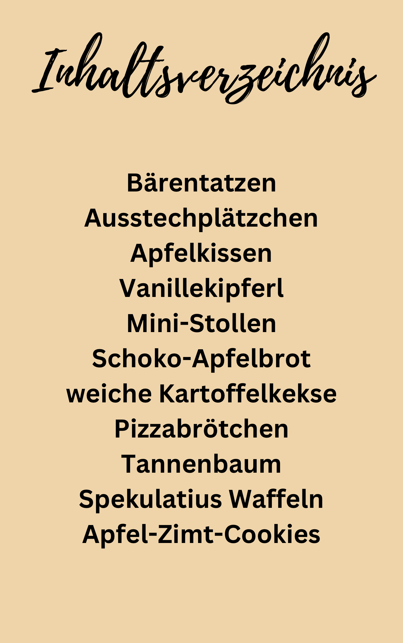 eBook Weihnachtsrezepte
