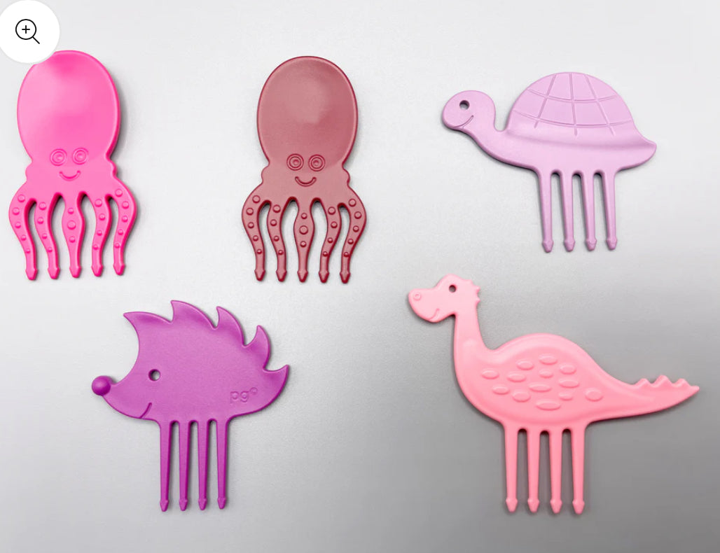 LAST CHANCE: PIEKSI 5ER SET "FAIRY BERRY" 🦔🐢🦕🐙