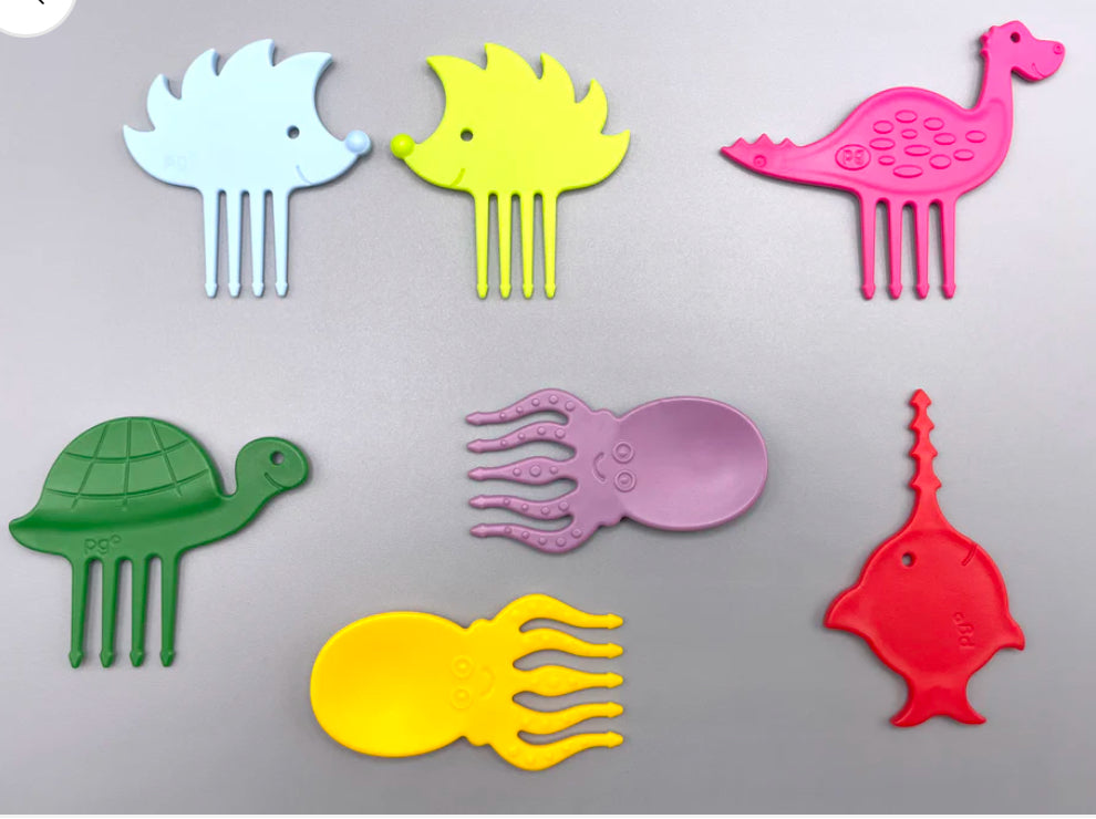 LAST CHANCE: PIEKSI 7ER SET "SPRING DAY" 🦔🐢🐟🦕🐙🌷