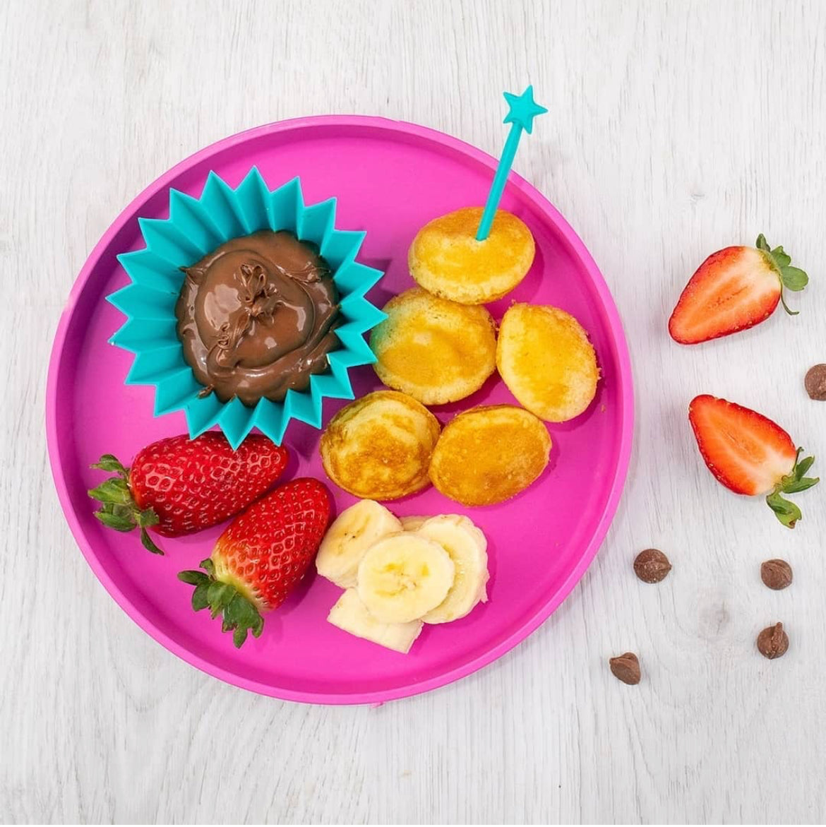 Jumbo Silikon Cups, 3er Set - Lunch Punch | Förmchen