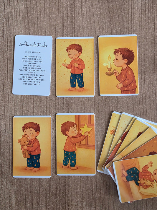 Ritualkarten für Kinder – Morgen & Abend mit Herz