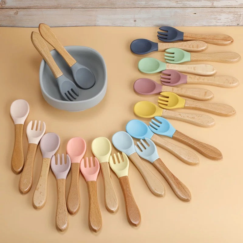Set Gabel und Löffel, personalisiert y19