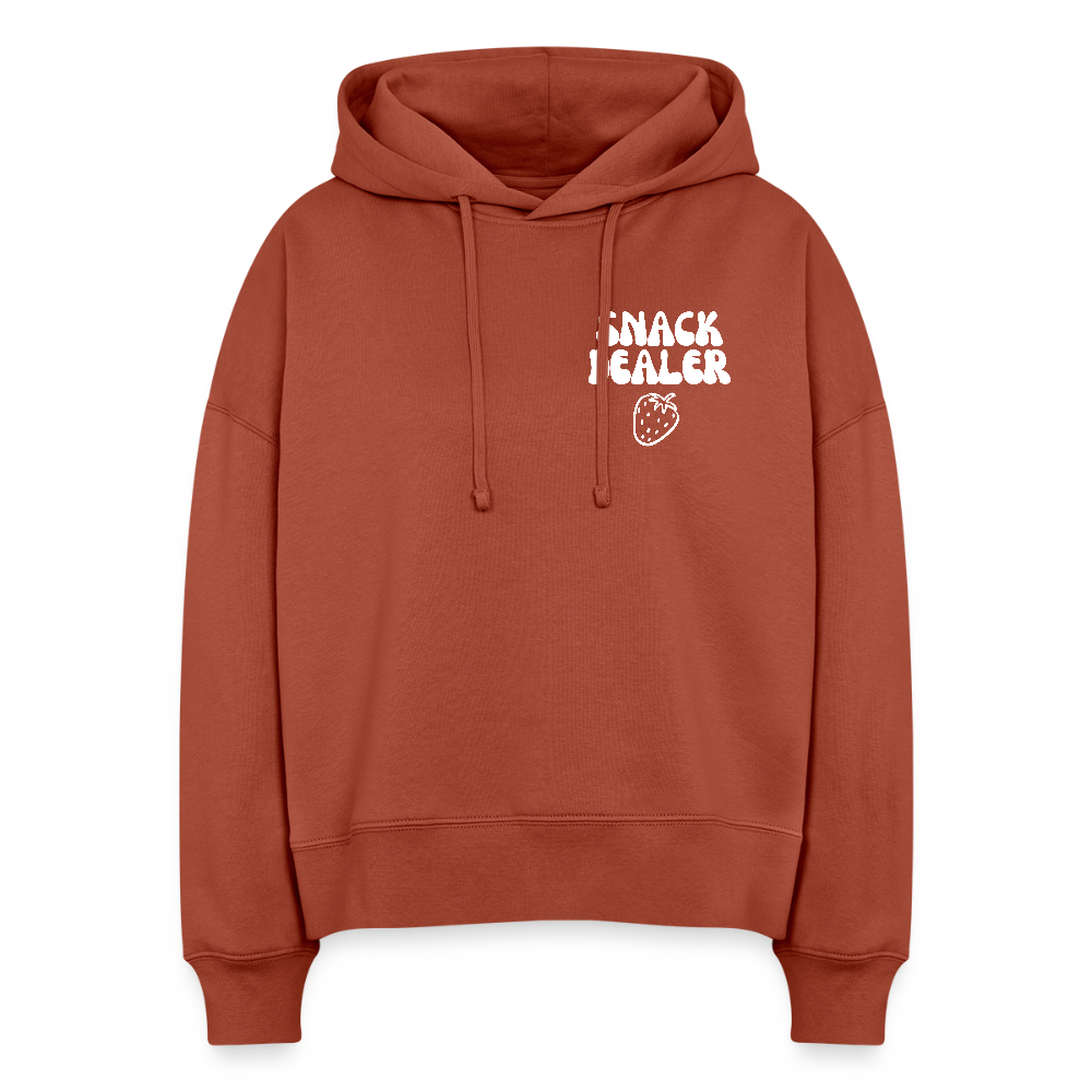 Snack Dealer Strwaberry | 100% Cotton - heritage brown