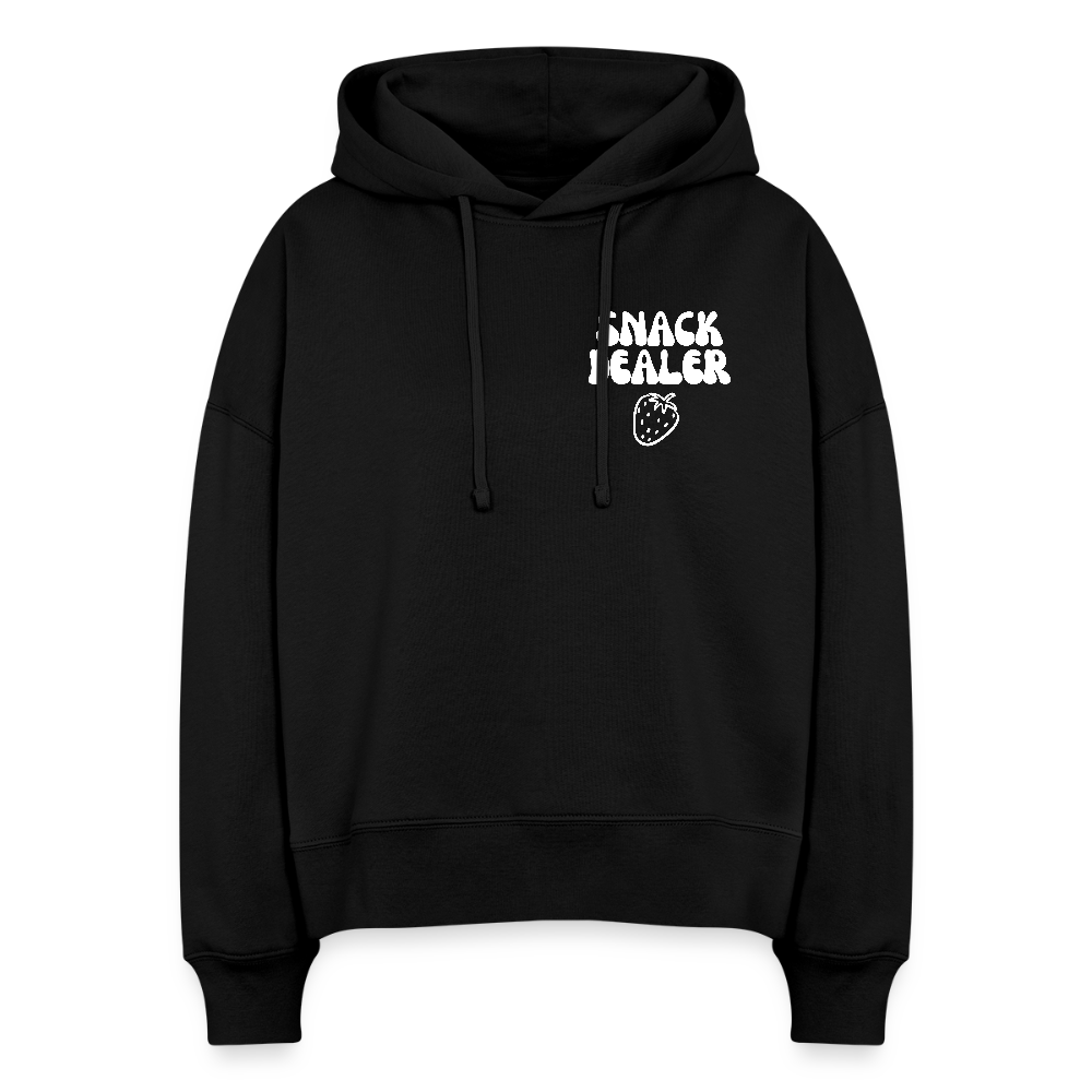 Snack Dealer Strwaberry | 100% Cotton - black
