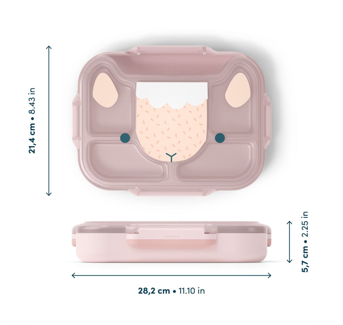 Lunchbox-Tablett für Kinder – 1L | monbento