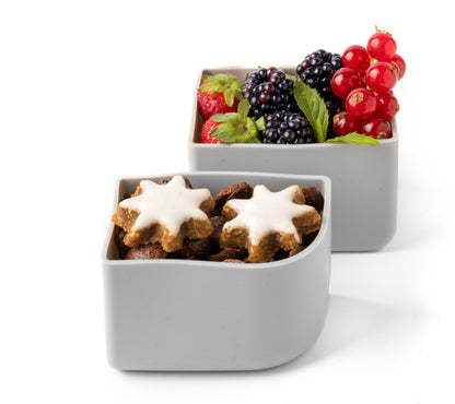 LEKKABOX Base Bento Cups, 2er Set | Silikon Förmchen für die Brotdose