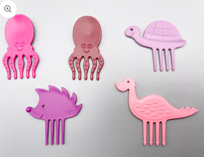 LAST CHANCE: PIEKSI 5ER SET "FAIRY BERRY" 🦔🐢🦕🐙