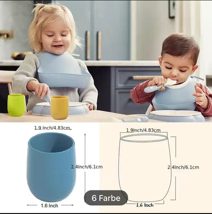 Silikonbecher für Babys und Kinder