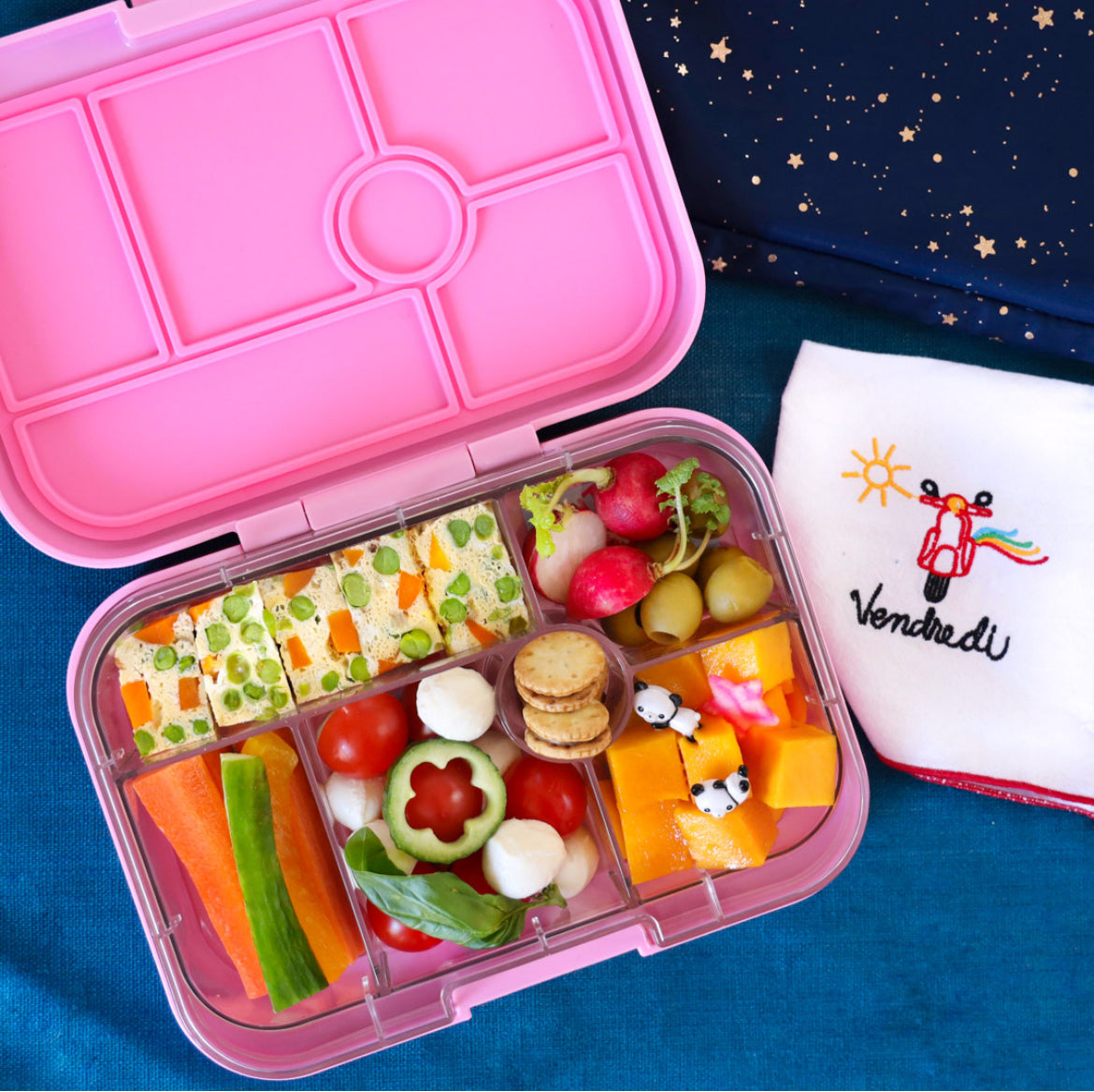 Yumbox M Original, 6er | Brotdose | Lunchbox 6 Fächer