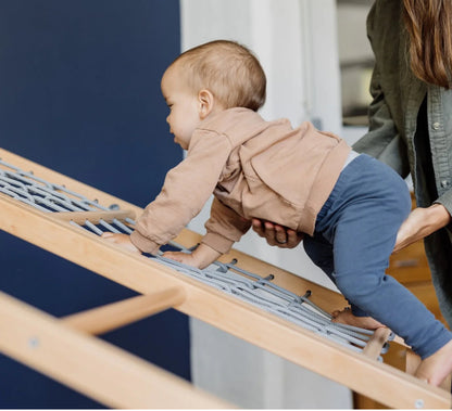 Nordly - Everest - Indoor Klettergerüst mit Hängematte und Bodenmatte