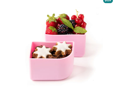 LEKKABOX Base Bento Cups, 2er Set | Silikon Förmchen für die Brotdose