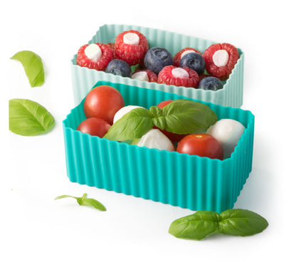 Bento Förmchen, 2er Set - LEKKABOX Cups