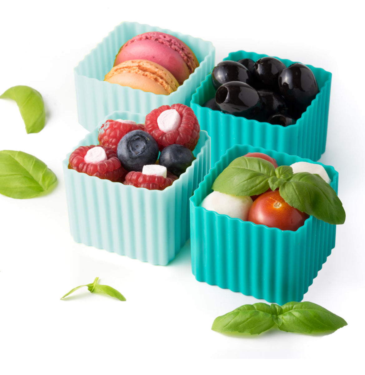 Bento Förmchen, 4er Set - LEKKABOX