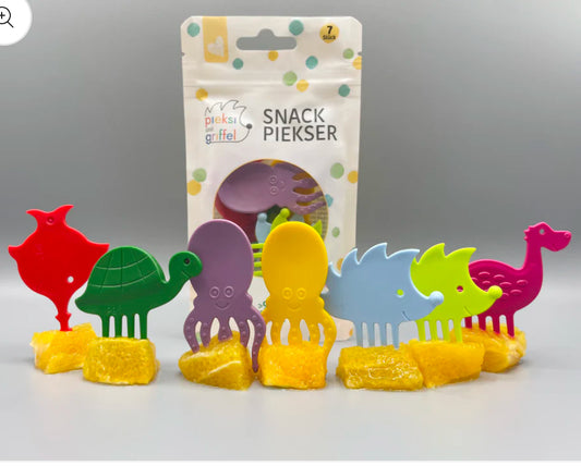 LAST CHANCE: PIEKSI 7ER SET "SPRING DAY" 🦔🐢🐟🦕🐙🌷