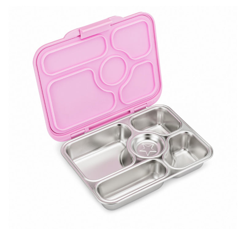 Yumbox Presto, 4er - Edelstahl Lunchbox | Brotdose für die Familie