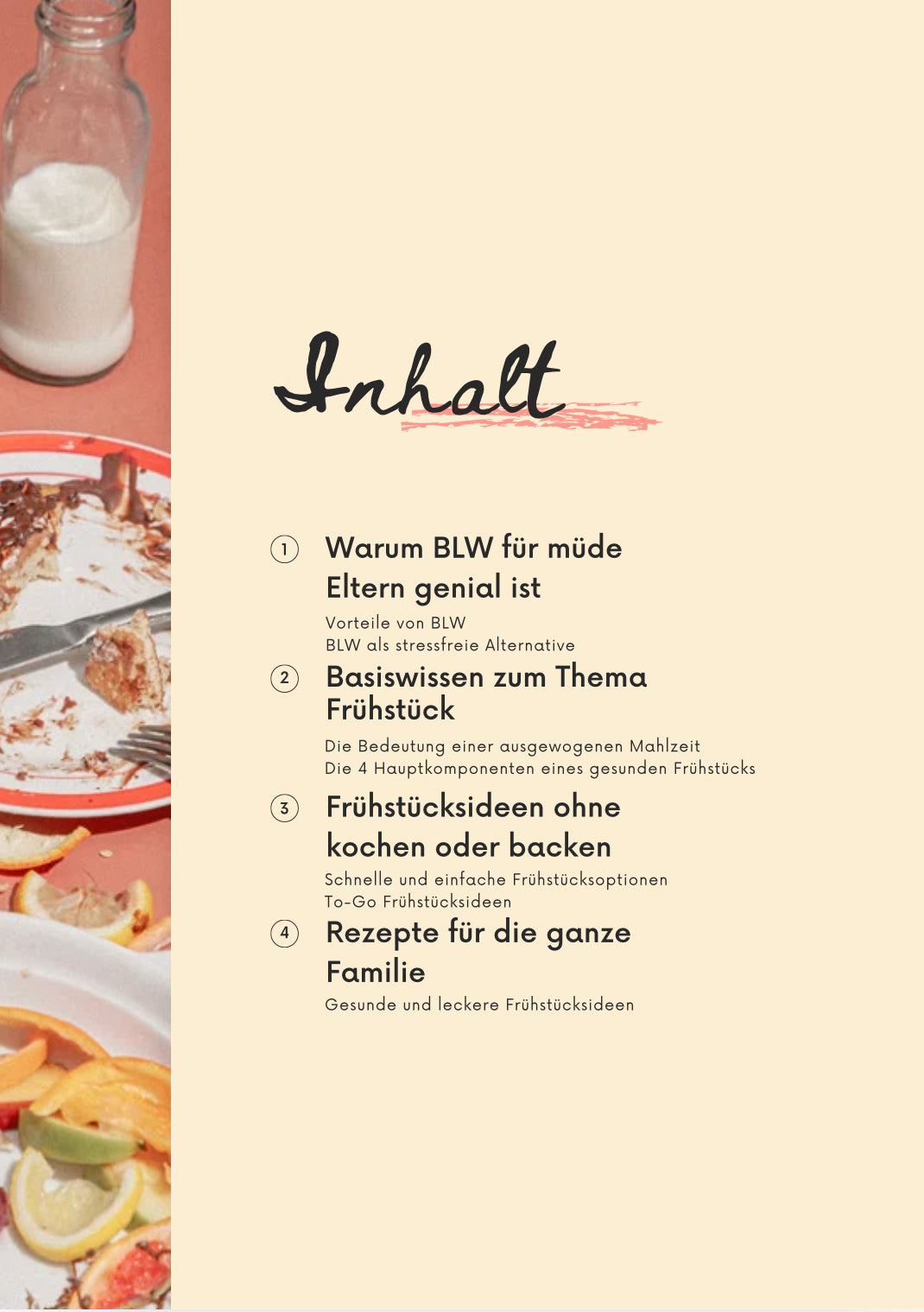 BLW Guide Frühstück | Ebook