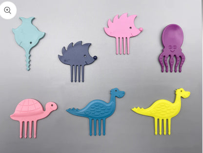 NUR HEUTE!!! NEU! PIEKSI 7ER SET "FEEL GOOD PIEKSIS" ☺️🦔🐢🐟🦕🐙