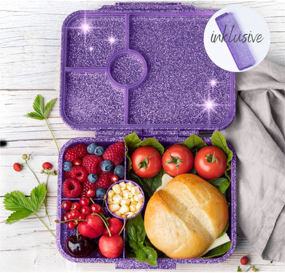 Glamour Lunchbox mit 4 Fächern