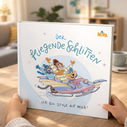 Der fliegende Schlitten – Ich bin stolz auf mich | Kinderbuch über Selbstwert & Gefühle