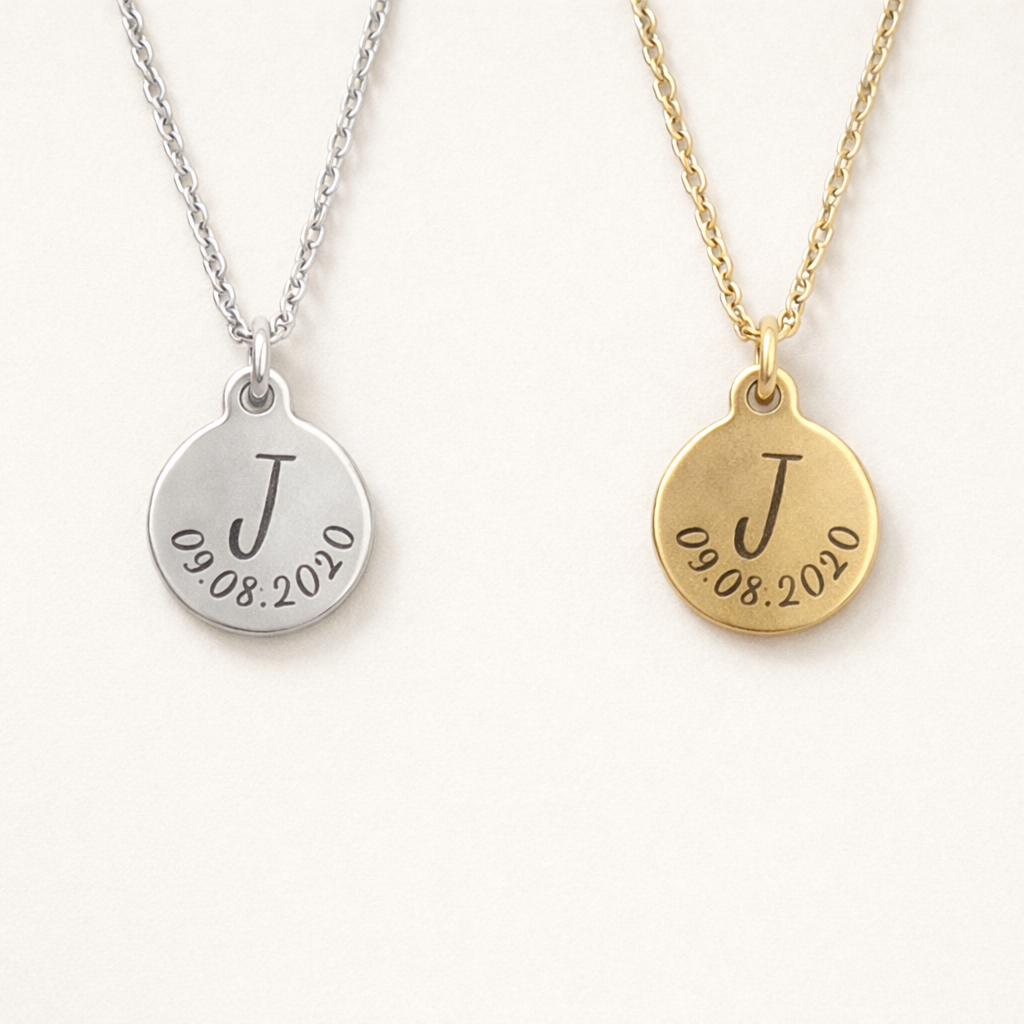 Kettenanhänger Rückseite nach Wunsch