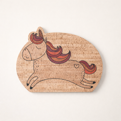 Kork Tischset 🦁🐻🦊🐳🦄