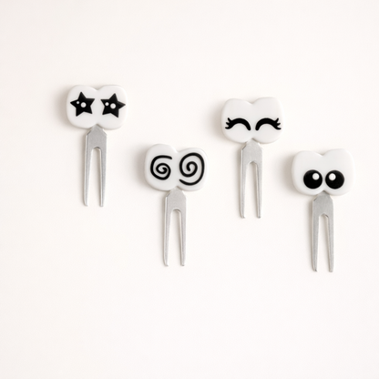 Augen Edelstahl Piekser, 4er Set - LEKKABOX