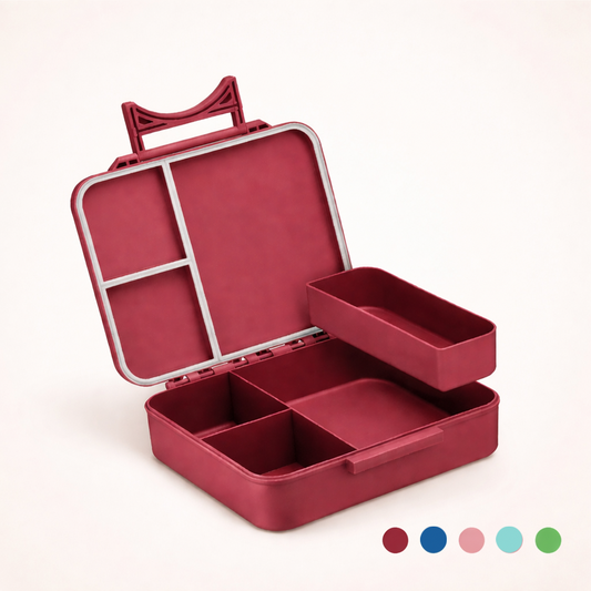 Brotdose Kinder auslaufsicher – My Vesperbox mit Fächern (Made in Germany) | personalisierbar