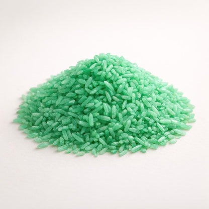 Duft Sensorik Reis für Kinder – Montessori Spielmaterial mit Baldini Duftöl | Sensory Play Rice 200g | Farbiger Reis
