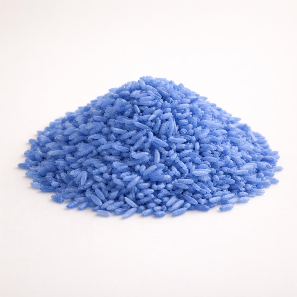 Duft Sensorik Reis für Kinder – Montessori Spielmaterial mit Baldini Duftöl | Sensory Play Rice 200g | Farbiger Reis