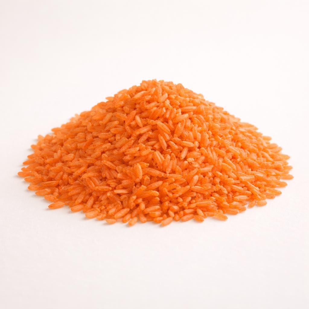 Duft Sensorik Reis für Kinder – Montessori Spielmaterial mit Baldini Duftöl | Sensory Play Rice 200g | Farbiger Reis