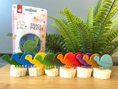 PIEKSI 10ER SET "TEN TURTLES" (10 FARBEN) 🐢 | Snack Piekser