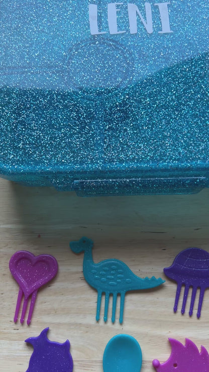 Glamour Lunchbox mit 4 Fächern